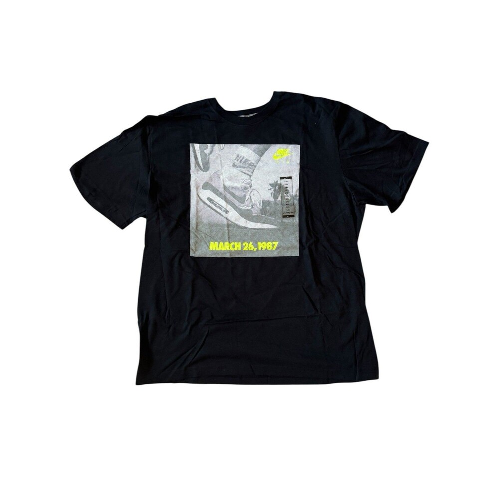 Nike Classic Tee Air Max 1 Black Men’s Size 2XL NWT